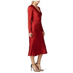 NISSA ruched midi dress Size 2